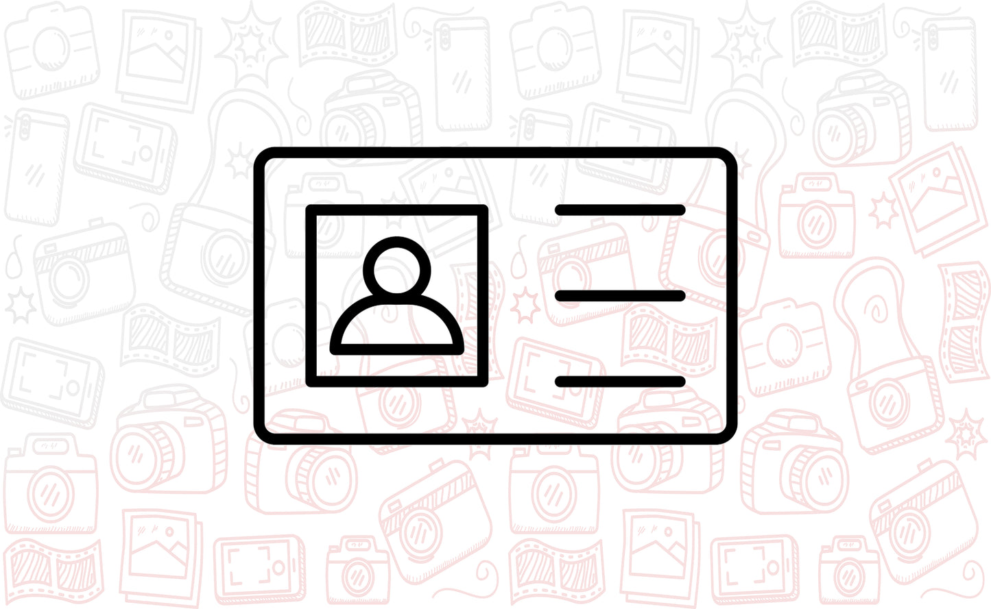 Nafnspjöld Öðru megin